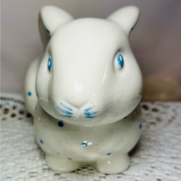 Vintage , Tiffany and Co, Bunny Money Box, Rabbit, Porcelain, Made in Italy - Picture 2 of 5